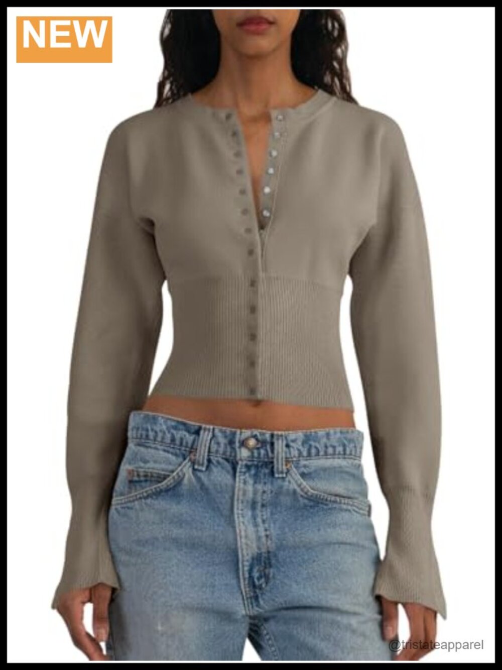 Saodimallsu Womens Cropped Sweaters Cardigan